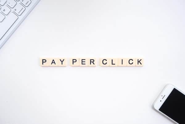 Pay per Click Scrabble-Steine