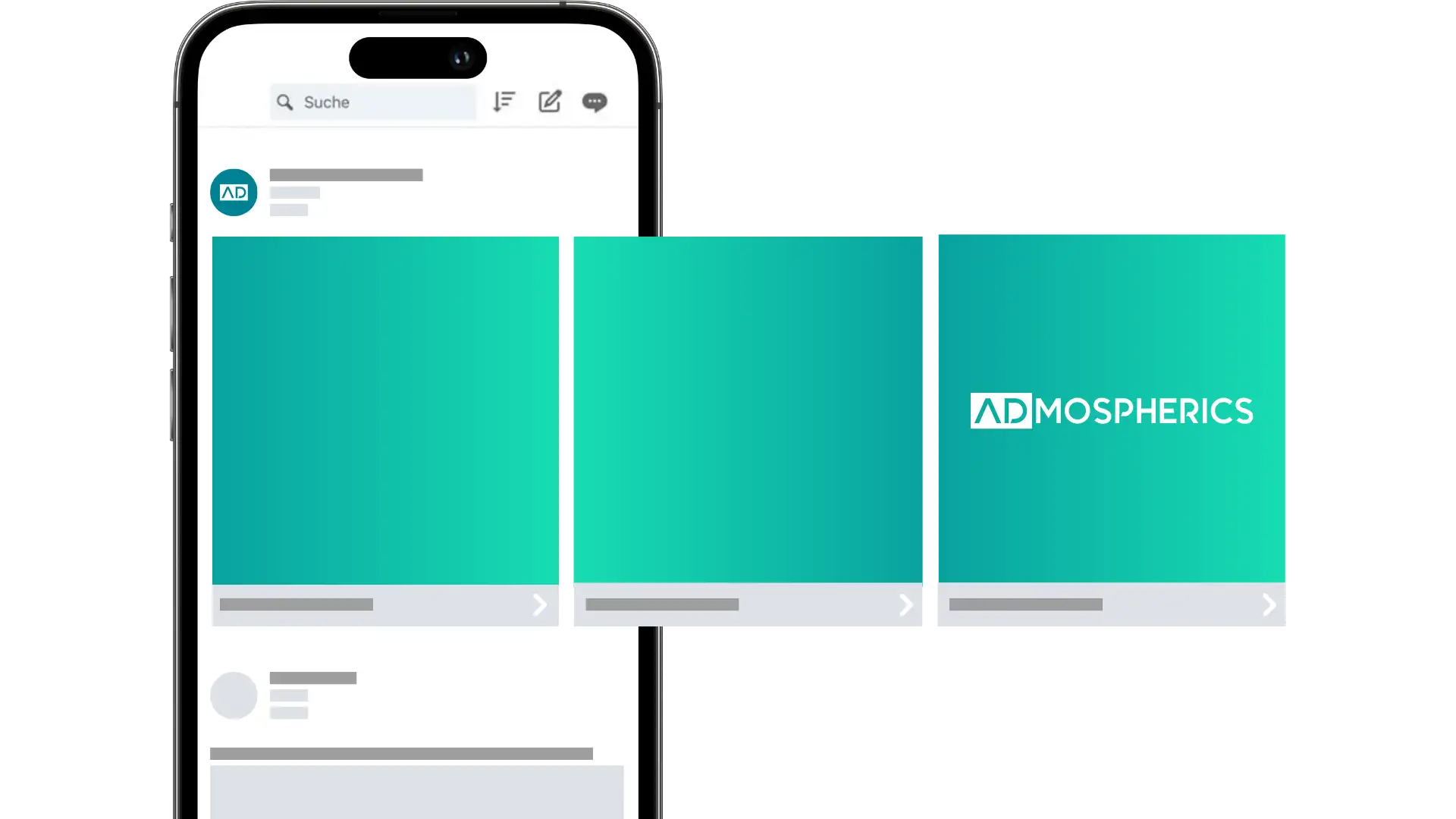 Beispielhafte Carousel Ad für LinkedIn Ads