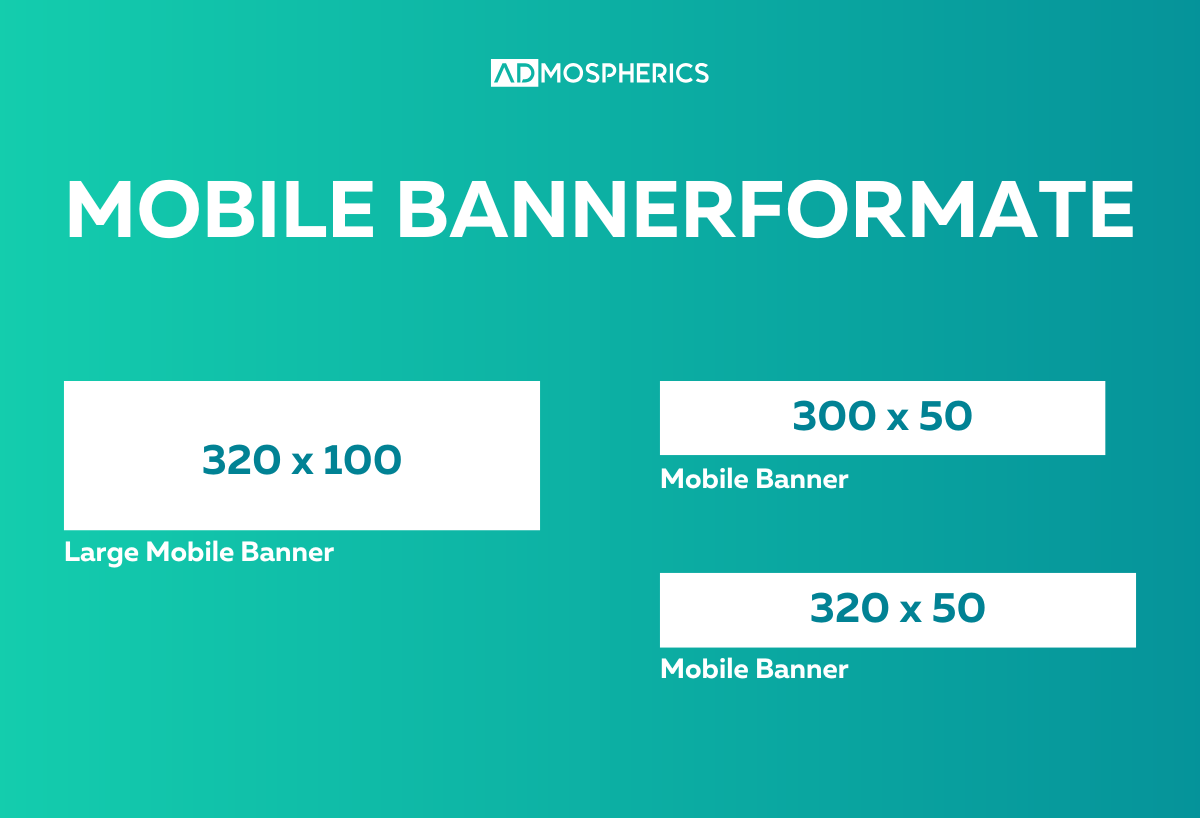 Die 3 Bannerformate für Google Ads