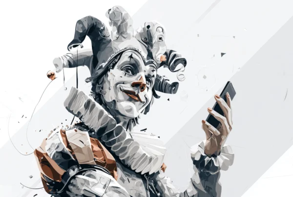Clown als Symbolbild für "Die 10 größten Social Media Lügen"